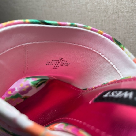 NINE WEST Floral Platform Heels Size 7M (NEW) - Picture 3 of 7